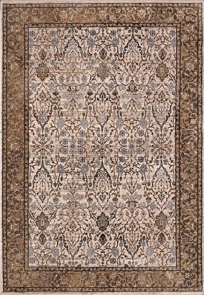 Dynamic Rugs CULLEN 5702-801 Brown and Ivory